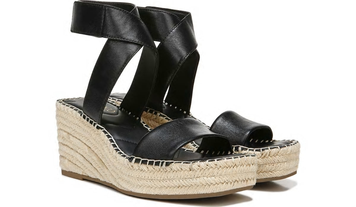 Franco Carezza Espadrille Wedge Sandal