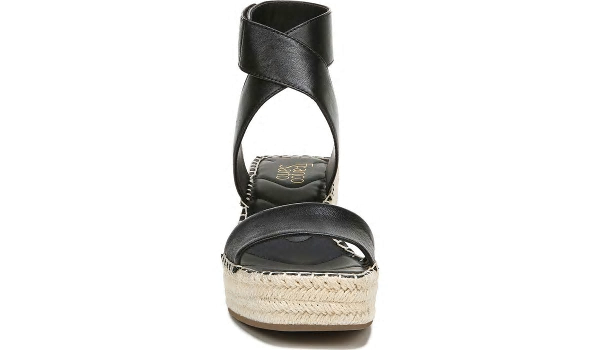 Franco Carezza Espadrille Wedge Sandal