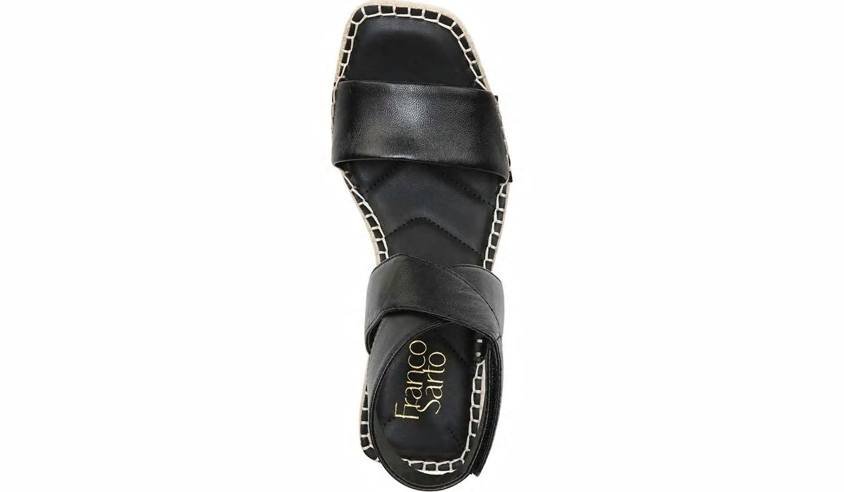 Franco Carezza Espadrille Wedge Sandal