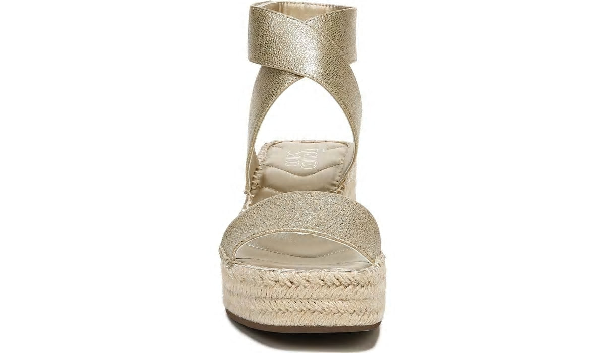 Franco Carezza Espadrille Wedge Sandal