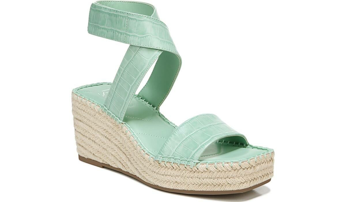 Franco Carezza Espadrille Wedge Sandal