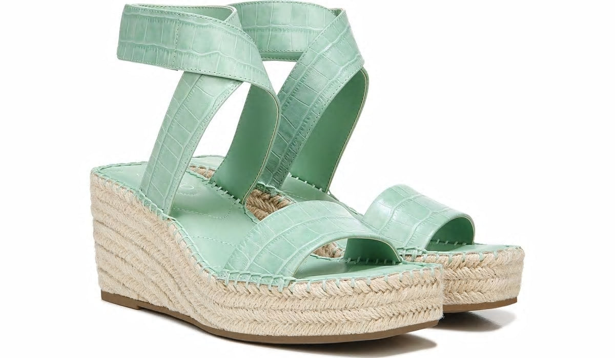 Franco Carezza Espadrille Wedge Sandal