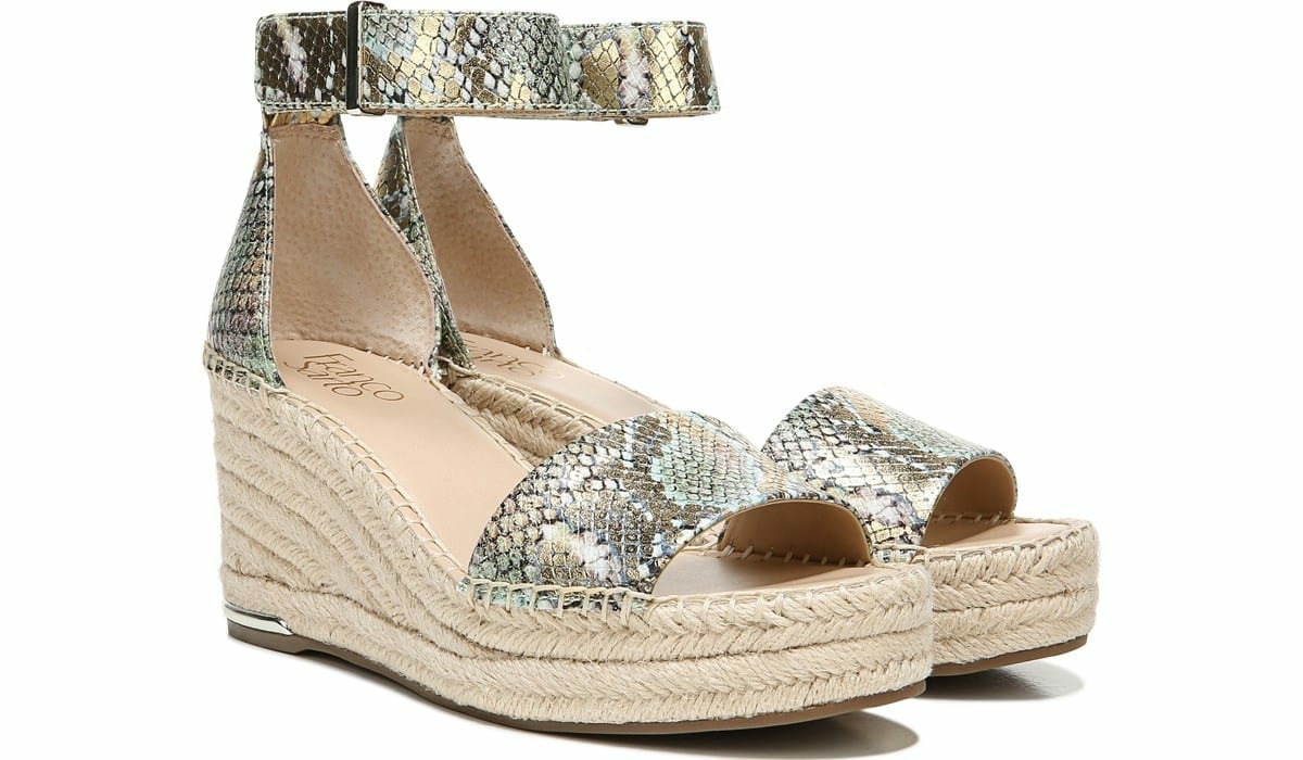 Franco Clemens Espadrille Wedge Sandal