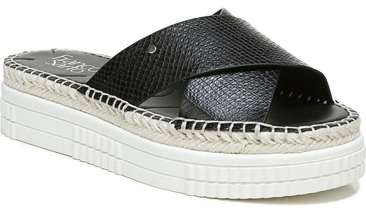 Franco Barb Platform Slide Sandal