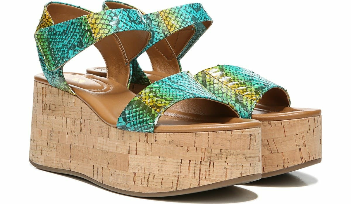 Sarto Demi 3 Platform Wedge Sandal